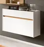 Schuhkipper - B ca. 110 cm, Weiß, Artisan Eiche Nachbildung