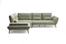 Ecksofa PAYTON - Ecke links, 2,5-Sitzer, Stoff, Dunkelgrün