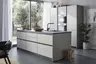 Inselküche 56.210 GL 3 523, Taupe metallic matt