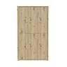 Schuhschrank FAID- B ca. 109 cm, Eiche Dekor