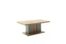 Couchtisch - LB ca. 115x65 cm, Eiche Evoke Nachbildung, Salbeigrün
