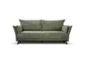 Schlafsofa - 2-Sitzer inkl. Liftfunktion, Stoff, Grün