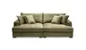 Megasofa - 2,5-Sitzer, Stoff, Olive