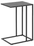 Lap-Top-Tisch - LB ca. 43x35 cm, Esche schwarz, Schwarz