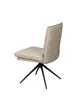 Stuhl MARCELLA - drehbar, Leder, Latte