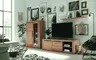TV-Board - Eiche Dekor, Eiche Massiv, Geölt 