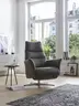 Relaxsessel Trona - Größe S, inkl. Relaxfunktion, Leder, Anthrazit