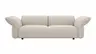 Sofa Motone - 3-Sitzer, Stoff, Beige