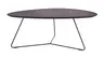 Couchtisch Fano - LBH ca. 96x86x38 cm, Fenix, Aubergine