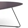 Couchtisch Fano - LBH ca. 121x75x38 cm, Fenix, Aubergine