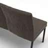 Polsterbank Salamanca - Breite ca. 200 cm, Stoff, Olive