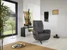 Sessel - Relaxfunktion motorisch, Leder, Kohle