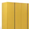 Drehtürenschrank Loretto - B ca. 280 cm, Lack matt, Safrangelb