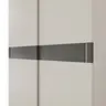 Schiebetürenschrank Loretto - B ca. 280 cm, Lack matt, Perlmutt