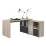 Schreibtisch- LB ca. 136x67 cm, Eiche