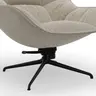 Sessel Unn - Stoff, Beige
