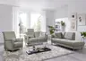 Sofa - 2,5 Sitzer, Stoff, Graugrün