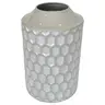 Deko-Vase - HD ca. 30x20 cm, Weiß/Creme