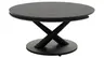 Couchtisch Spessa - LB ca. 128x80 cm, drehbar, Keramik, Anthrazit