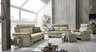 Sofa EM Dublin 2.0 - 3-Sitzer inkl. Armlehne verstellbar, Leder, Taupe