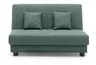 Schlafsofa EASY EXPRESS - 2-Sitzer, 140 cm inkl. Schlaffunktion, Stoff Petrol