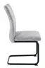 Freischwinger - Stoff, Vintage Silber