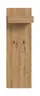 Garderobe - Weiß, Artisan Eiche Nachbildung
