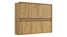 Drehtürenschrank Baltimore - inkl. Passepartout, B ca. 297 cm, Wildeiche massiv