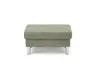 Hocker COOL - BL. ca. 70x70, mit Stauraum, Stoff, Hellgrün