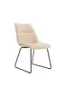 Stuhl Maluhia - Stoff, Beige