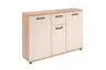 Sideboard- B a. 107 cm, Eiche Dekor, Beige
