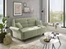 Faltsofa Easy - 2-Sitzer, ca. 140 cm inkl. Schlaffunktion/Armlehne verstellbar, Stoff, Grün