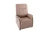 TV-Sessel MANDO - Aufstehhilfe, Relaxfunktion, Stoff, Grau-Beige