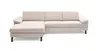 Ecksofa CALM Move - Ecke links, 2,5-Sitzer, Microfaser, Natur