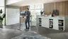 Büroschrank - B ca. 80 cm, Weiß