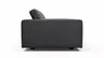 Sofa Aprino 1 - 3,5-Sitzer L, Dickleder, Schwarz, Armlehne Block breit