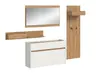 Garderobe - Weiß, Artisan Eiche Nachbildung