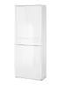 Büroschrank - B ca. 80 cm, Weiß