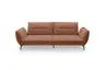 Megasofa PAYTON - 3-Sitzer, Stoff, Orange