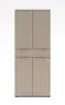 Büroschrank - B ca. 80 cm, Riva Eiche Nachbildung, Kaschmir