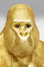 Deko-Figur- BHT ca. 60x76x55 cm, Goldfarben