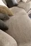 Trapezsofa Motone - Ecke links mit 2-Sitzer, Stoff, Beige