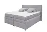 Boxspringbett- Liegefläche ca. 180x200 cm, Stoff Grau