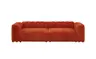 Sofa - 2-Sitzer, Stoff, Orange