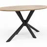 Esstisch Phoenix - LB ca. 180x100cm, Eiche, eco snow lackiert