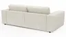 Bigsofa Lilaia - 3-Sitzer Tief, Stoff, Creme