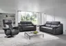 Fernsehsessel EM 8039-8049 - Relaxfunktion inkl. Aufstehhilfe motorisch, Leder, Schlamm
