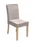 Stuhl - Stoff, Taupe/Grau