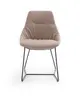 Stuhl Pegara - Stoff, Beige