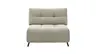 Sessel Comodo - 1-Sitzer, Stoff, Offwhite